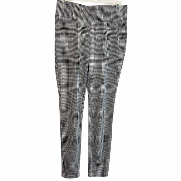 MeMoi leggings size S/M Houndstooth Plaid Stretch - Picture 1 of 10